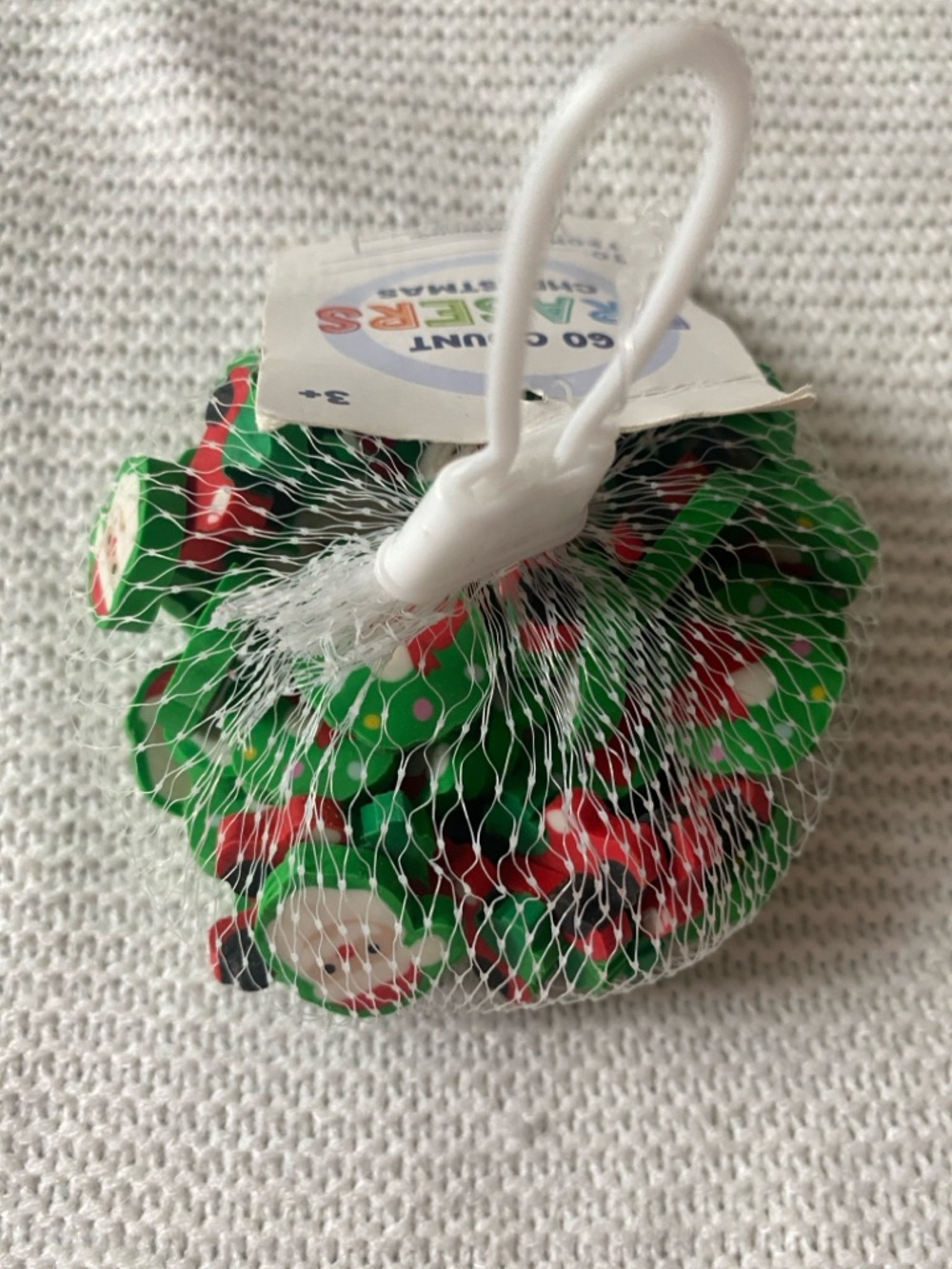 Target bullseye erasers